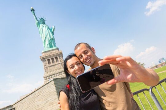 Ellis Island Statue of Liberty & 911 Memorial Pools Tour 8:30am