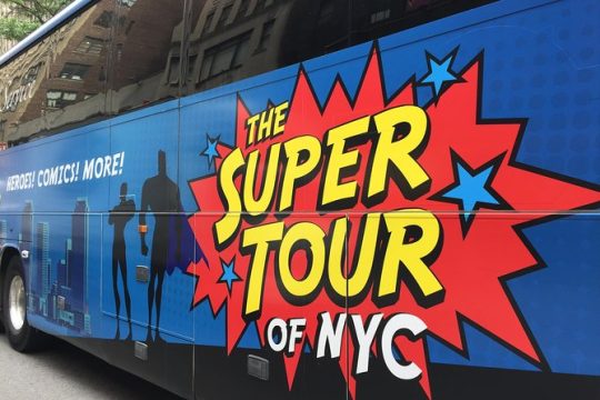 Public Super Tour of NYC: Heroes, Comics and More!