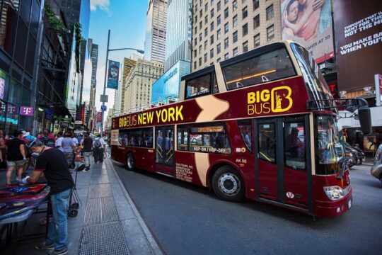 Big Bus New York Hop-On Hop-Off Open Top Tour