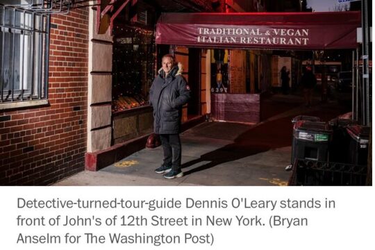 Retired NYPD Guided Gangster, Crime and Food Walk