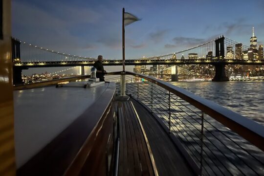 New York City Lights and Skyline Cruise on Yacht