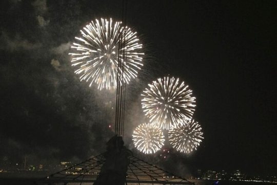 4th of July Fireworks on Clipper City Tall Ship