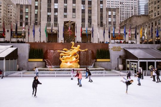 The Rink at Rockefeller Center Ticket + Skate Rental