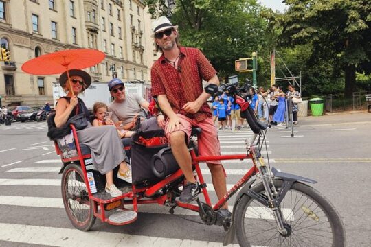 Central Park Pedicab Tours with New York Pedicab Services