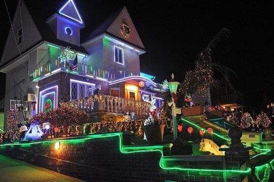 Tour de Luces de Navidad y Dyker Heights