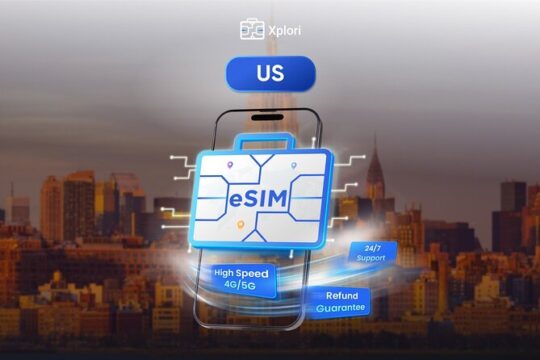 USA eSim (3-30 days, Up to 20GB)