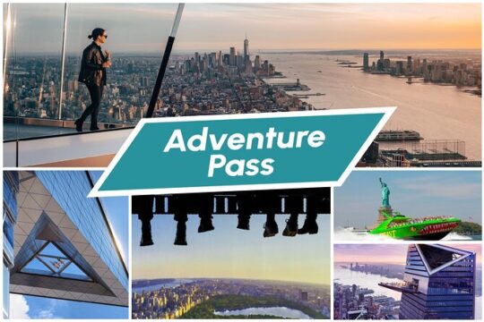 NYC Adventure Pass Edge Observation Deck, The Beast and RiseNY