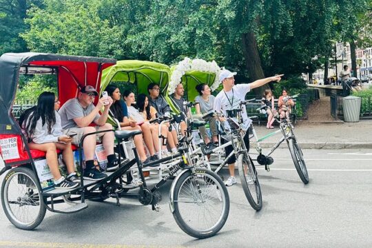 Central Park Film Spots Pedicab Tour