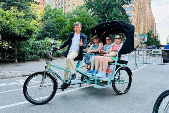 Central Park Private Pedicab Tour (2hrs)