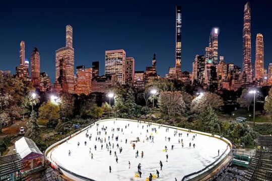 NYC Central Park Ice Skating Tickets at Wollman Rink