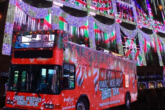 Christmas Holiday Lights NYC Sightseeing Tours with Special Gifts