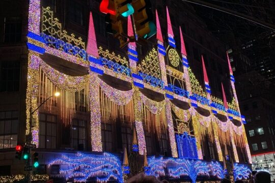 New York Holiday Lights and Sights Walking Tour