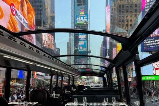 4 Course Bus Lunch Experience Through New York City